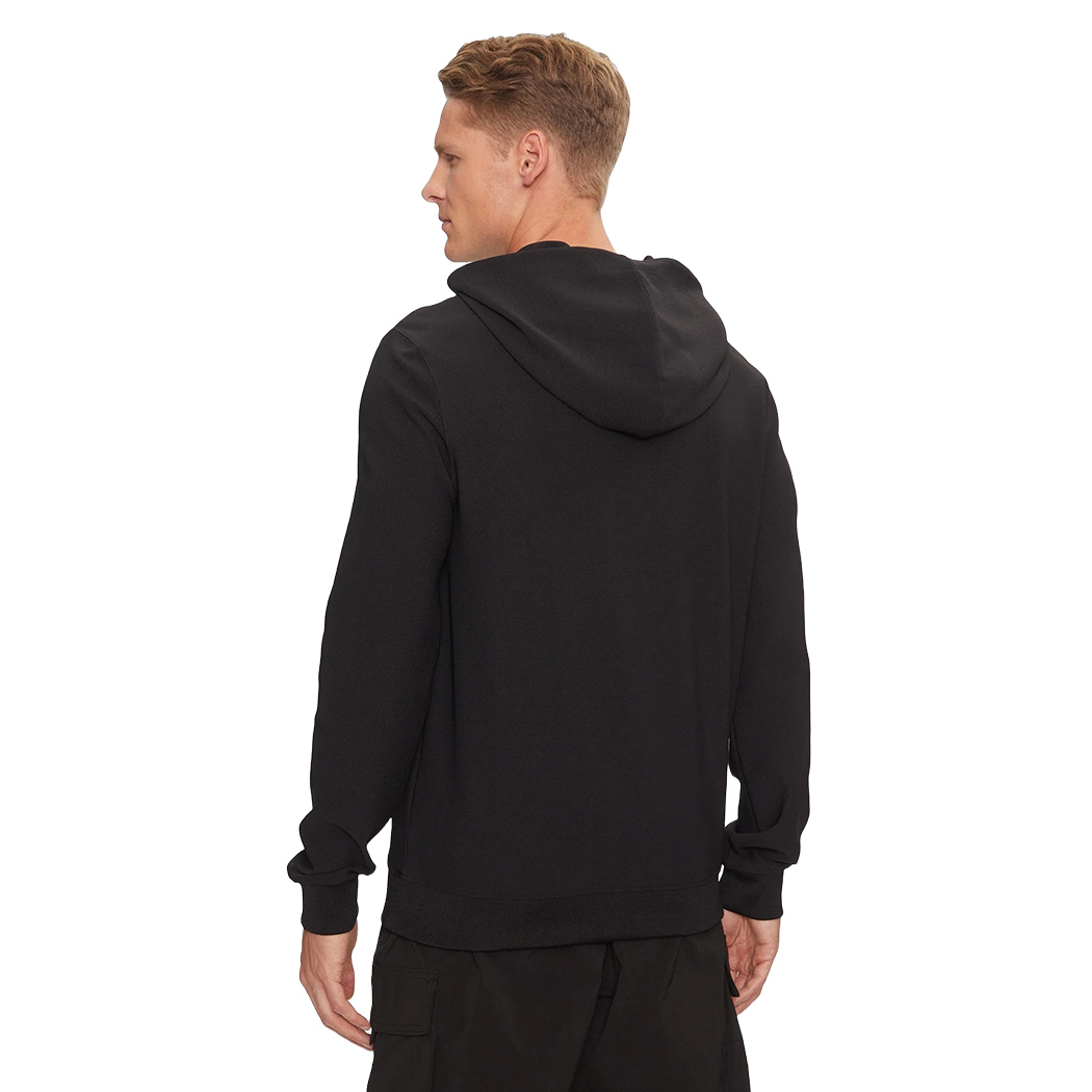 GUESS FELPA UOMO TASCA A MARSUPOIO LOGO CAPPUCCIO MAGLIA SPORT M4YQ10KCBL0