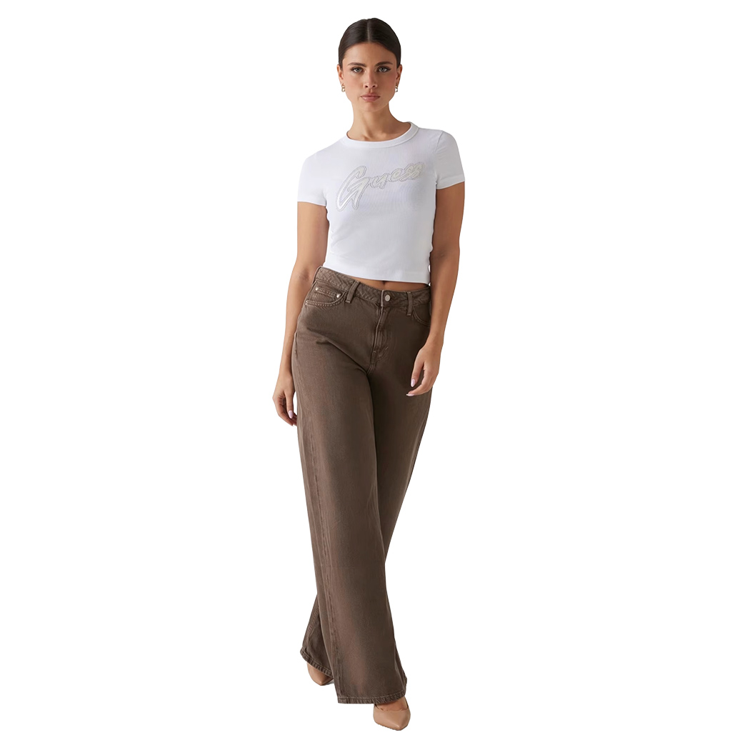 THEJOGGCONCEPT Maglietta Donna Con Logo Jcsimona: T-shirt Girocollo In Cotone BCI, Vestibilità Regolare