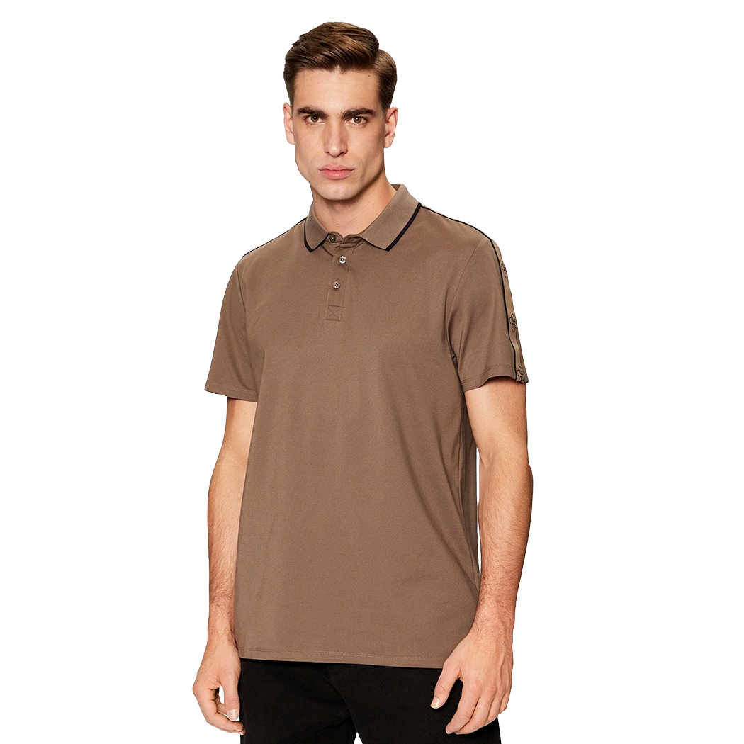 GUESS POLO UOMO T-SHIRT COTONE STRETCH LOGO MAGLIA QUATTRO G M4YP40KARS0