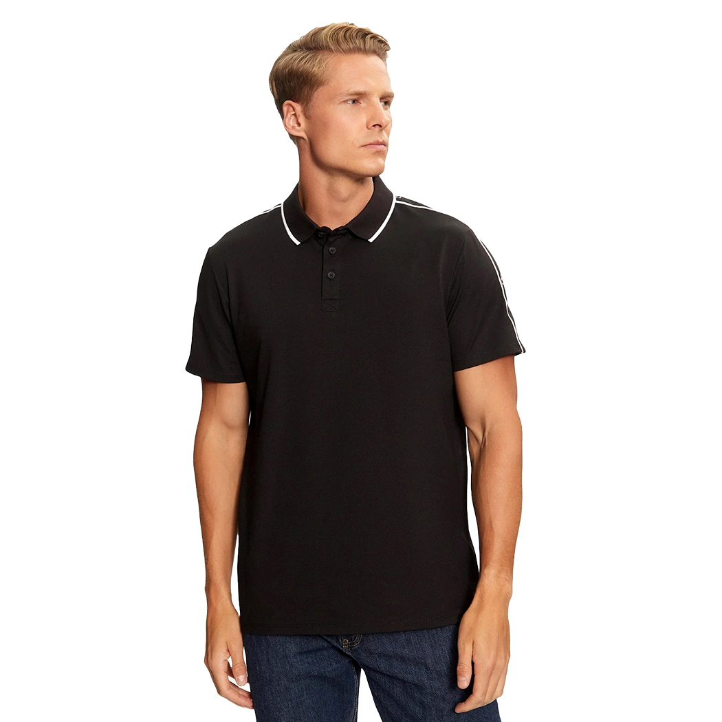 GUESS POLO UOMO T-SHIRT COTONE STRETCH LOGO MAGLIA QUATTRO G M4YP40KARS0