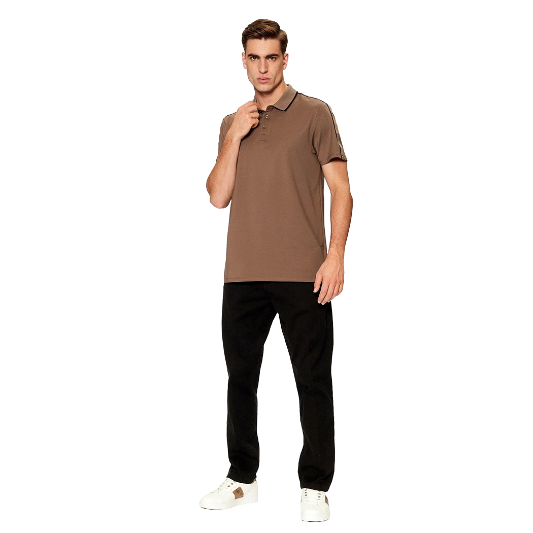 GUESS POLO UOMO T-SHIRT COTONE STRETCH LOGO MAGLIA QUATTRO G M4YP40KARS0