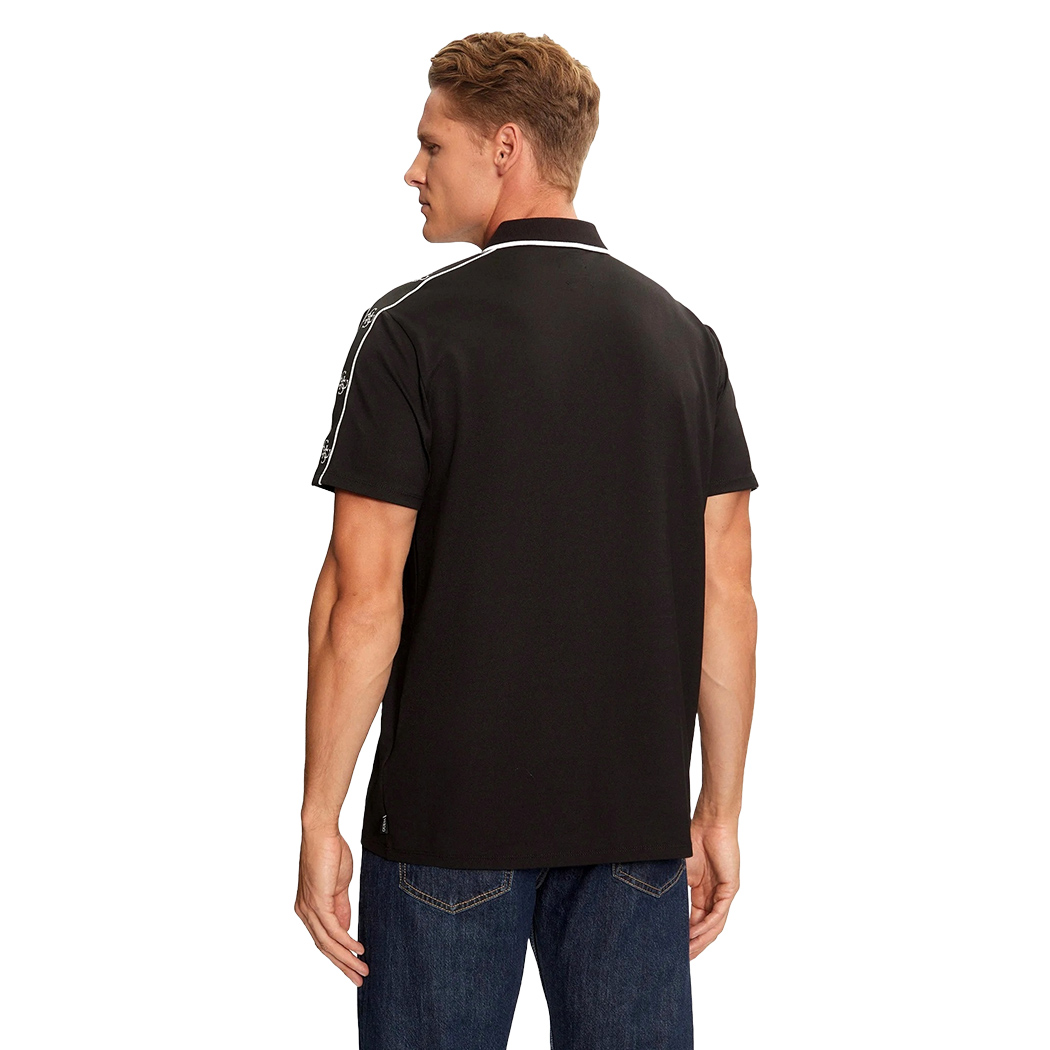 GUESS POLO UOMO T-SHIRT COTONE STRETCH LOGO MAGLIA QUATTRO G M4YP40KARS0