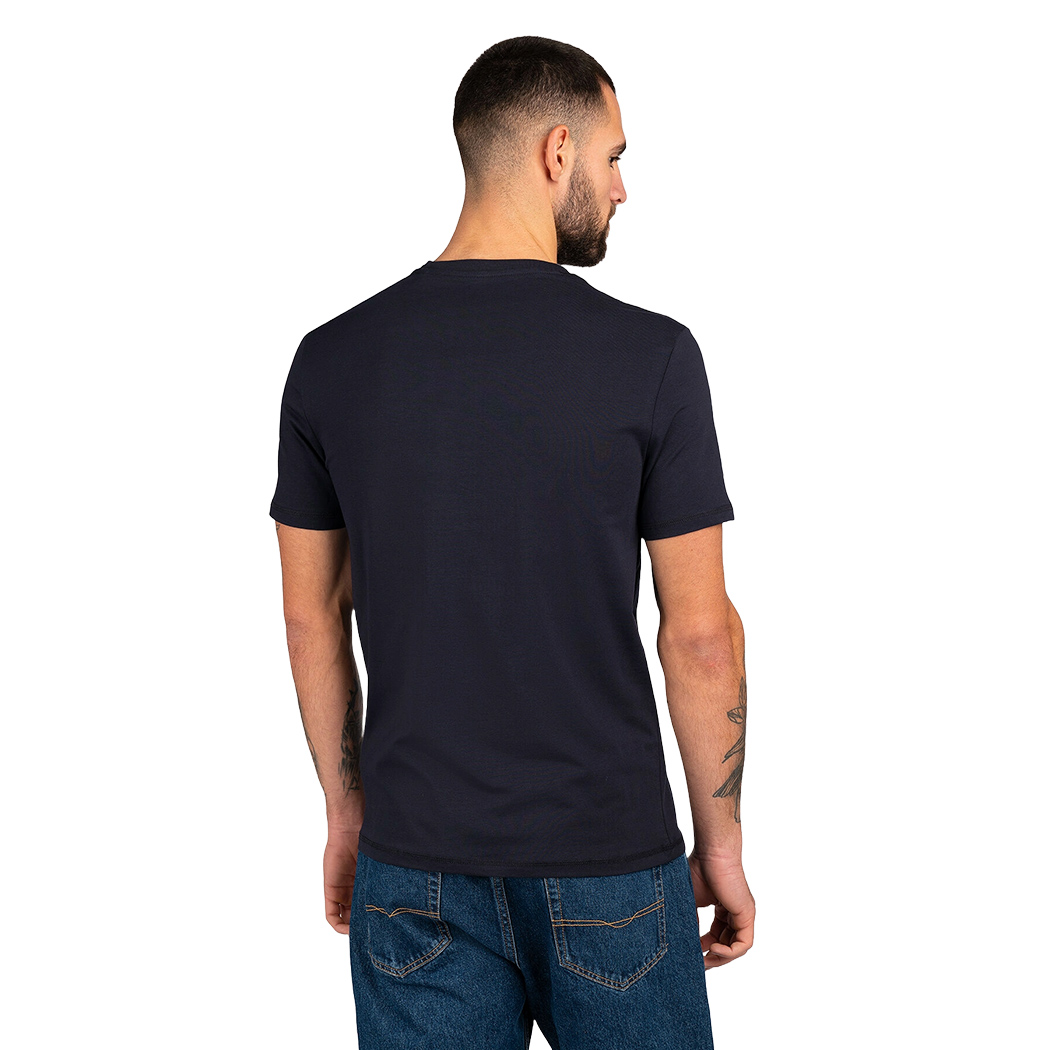 GUESS T-SHIRT UOMO MAGLIA COTONE JERSEY LOGO TRIANGOLO ANCORA M5RI16J1314