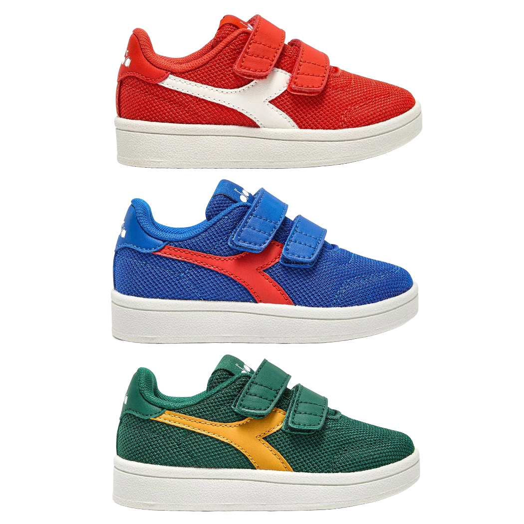 DIADORA BONNY TD SCARPE SNEAKERS BAMBINI CON STRAPPO SPORT COMODE 101.182010