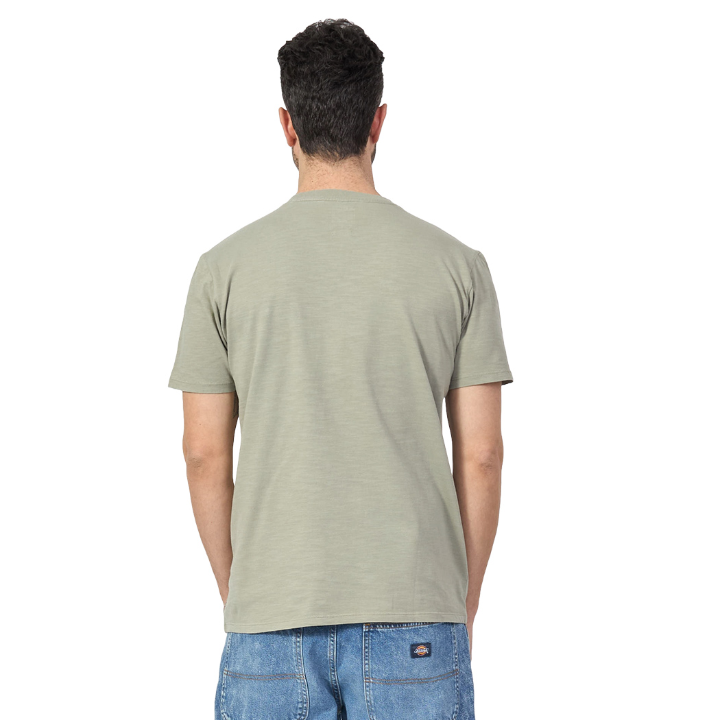 GUESS T-SHIRT UOMO COTONE FIAMMATO CON TASCHINO COMODA COMFORT M5GP23KC6U1