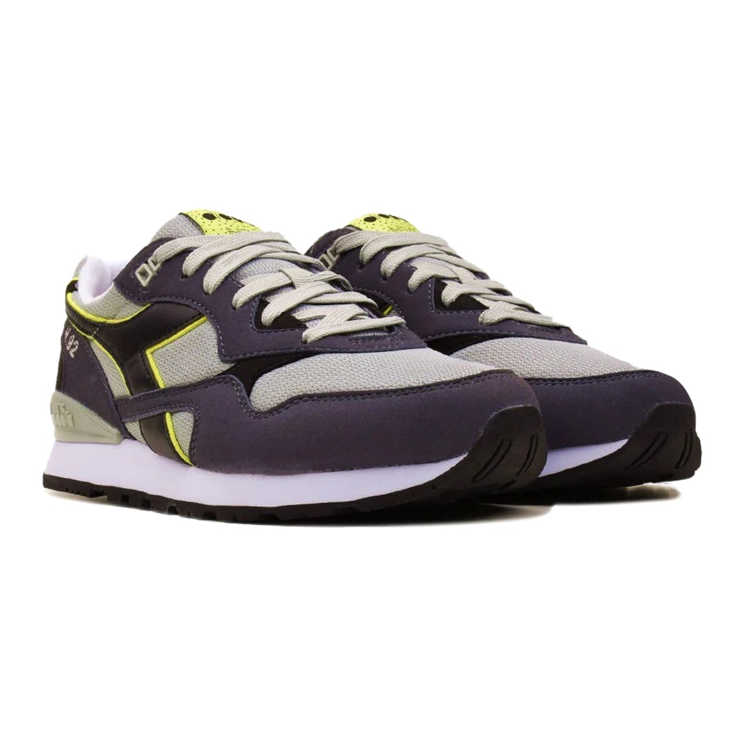 DIADORA N.92 SCARPE SNEAKERS UOMO NYLON E PELLE PU SCAMOSCIATA SHOES 101.173169