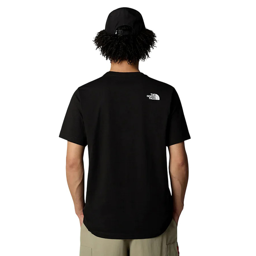 THE NORTH FACE T-SHIRT COTONE UOMO EASY TEE MAGLIA LOGO FRONTALE NF0A8A6C