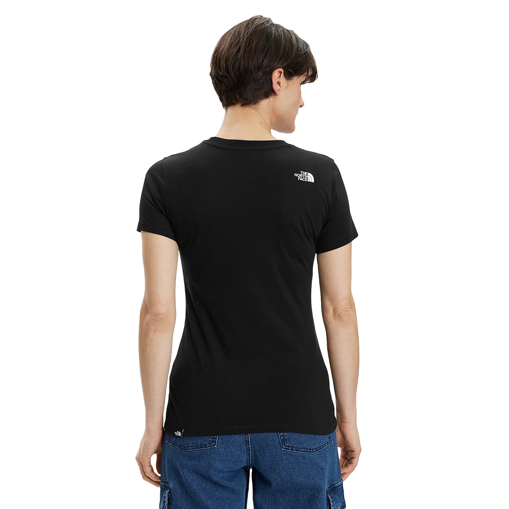 THE NORTH FACE T-SHIRT SIMPLE DOME MAGLIA MAGLIETTA DONNA LOGO GIRL NF0A87NH