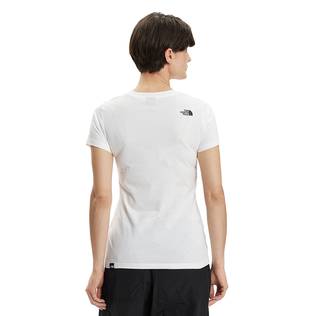 THE NORTH FACE T-SHIRT SIMPLE DOME MAGLIA MAGLIETTA DONNA LOGO GIRL NF0A87NH