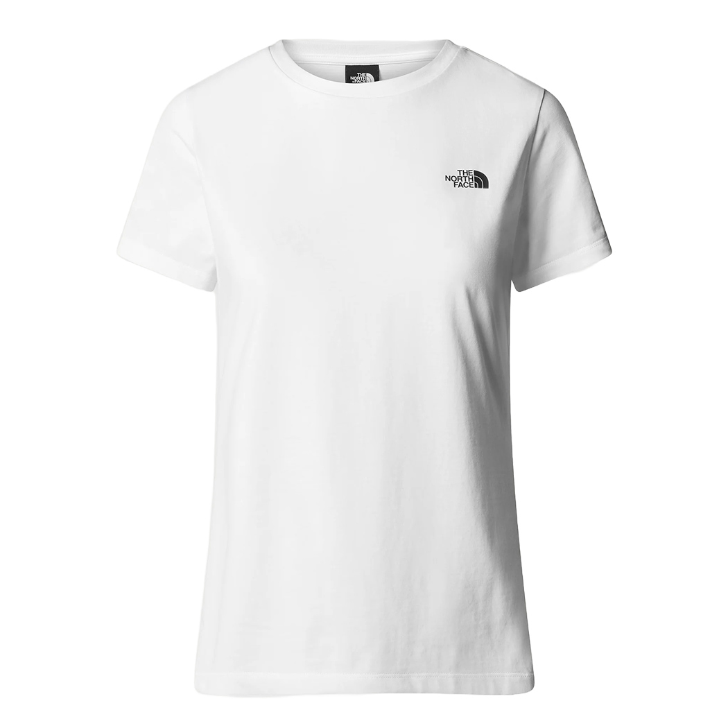 THE NORTH FACE T-SHIRT SIMPLE DOME MAGLIA MAGLIETTA DONNA LOGO GIRL NF0A87NH