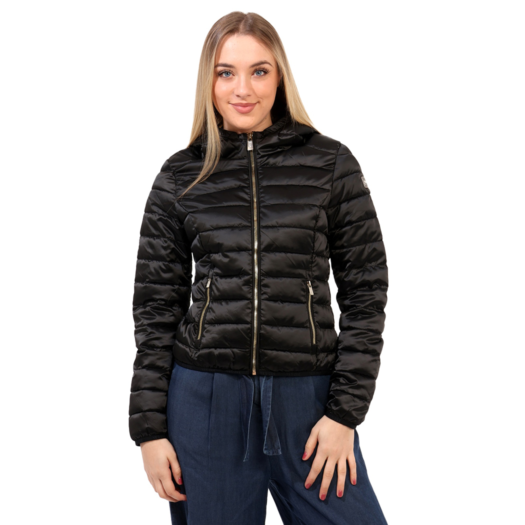 YES-ZEE GIUBBOTTO DONNA GIUBBINO GIACCA TRAPUINTINO CON CAPPUCCIO J454/M600