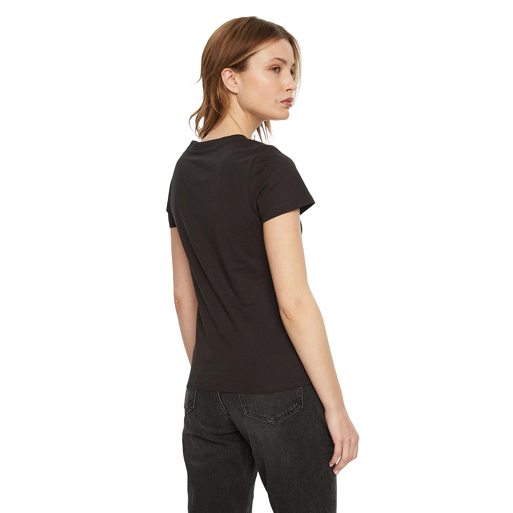 CALVIN KLEIN JEANS T-SHIRT MONOGRAMMA SLIM DONNA LOGO STRECH MAGLIA J20J224982