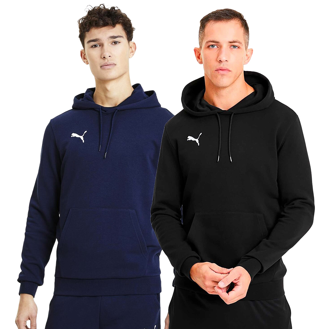 PUMA FELPA CAPPUCCIO TEAM GOAL CASUALS HOODY UOMO BOY RAGAZZO PRIMAVERILE 658618