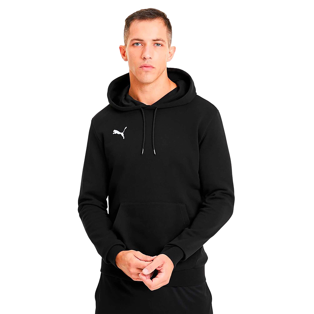 PUMA FELPA CAPPUCCIO TEAM GOAL CASUALS HOODY UOMO BOY RAGAZZO PRIMAVERILE 658618