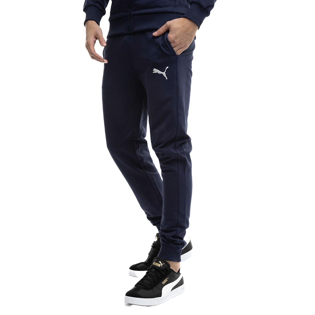 PUMA PANTALONI TUTA UOMO TEAM GOAL CASUALS PANTS PRIMAVERILI SPORT RELAX 658598