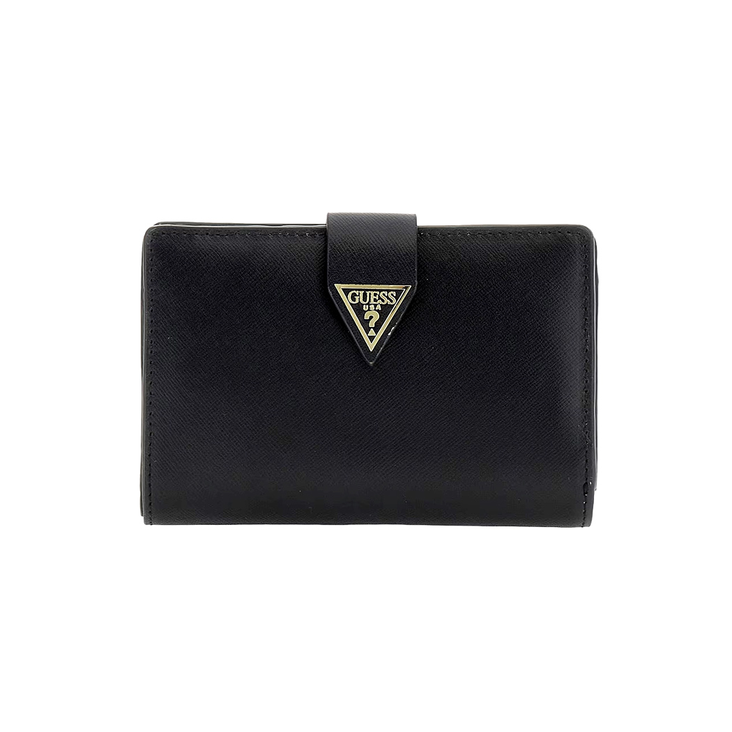 GUESS MINI PORTAFOGLIO MIRIAM BORSELLINO WALLET DONNA VERA PELLE ZIP RW1772P5201