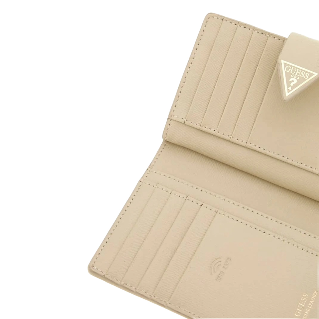 GUESS MINI PORTAFOGLIO MIRIAM BORSELLINO WALLET DONNA VERA PELLE ZIP RW1772P5201