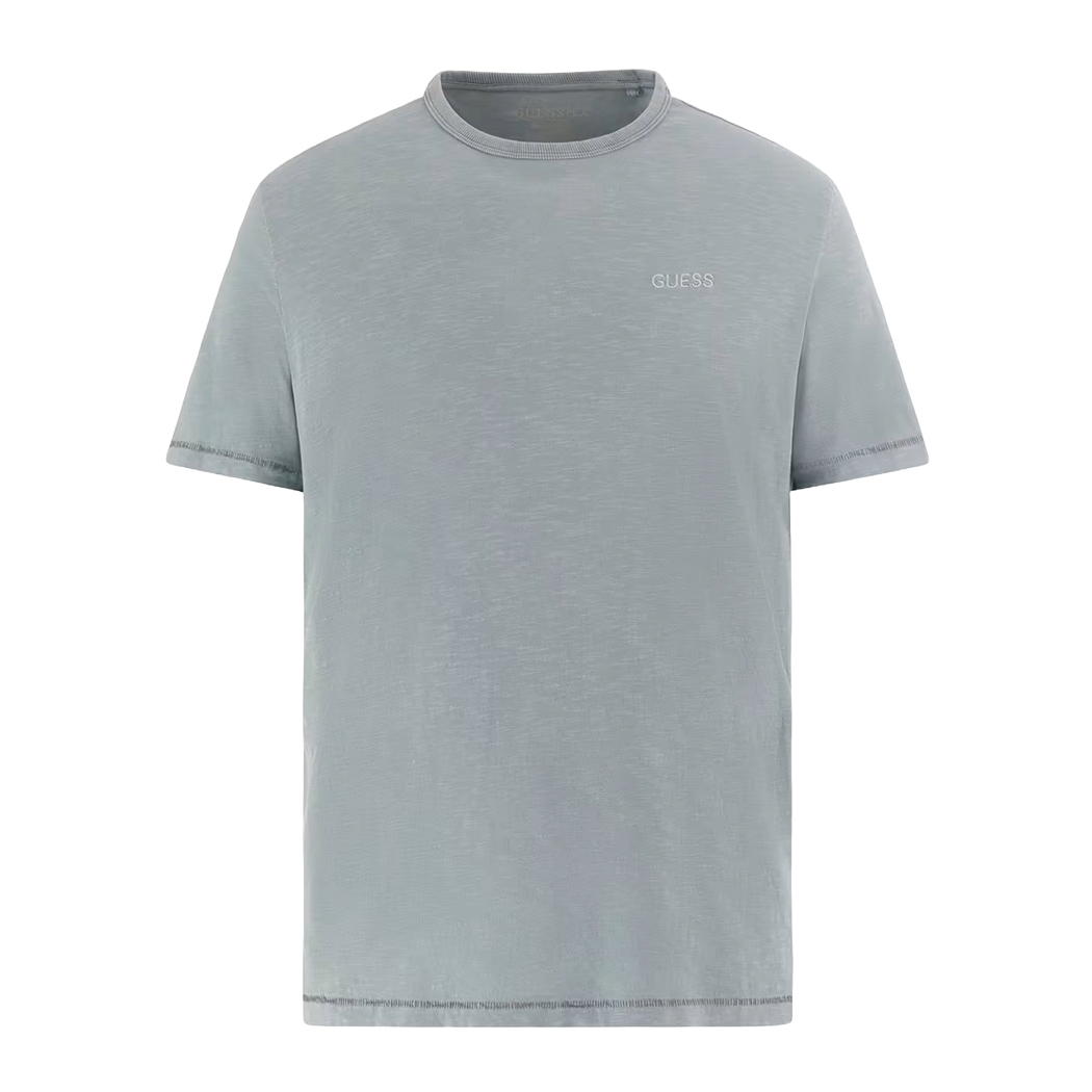GUESS T-SHIRT UOMO MAGLIA MAGLIETTA GIROCOLLO COTONE LOGO RICAMATO M5GI06K6XN4