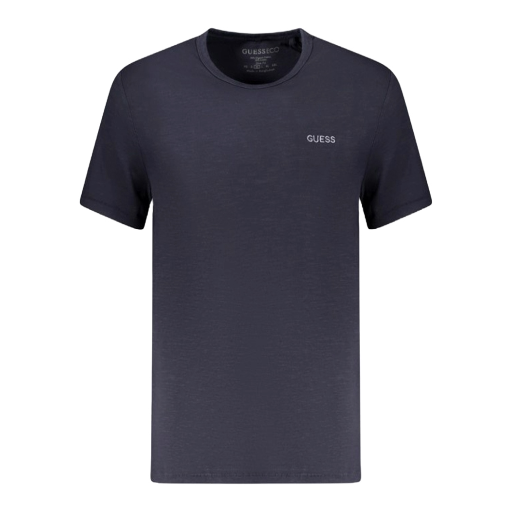 GUESS T-SHIRT UOMO MAGLIA MAGLIETTA GIROCOLLO COTONE LOGO RICAMATO M5GI06K6XN4