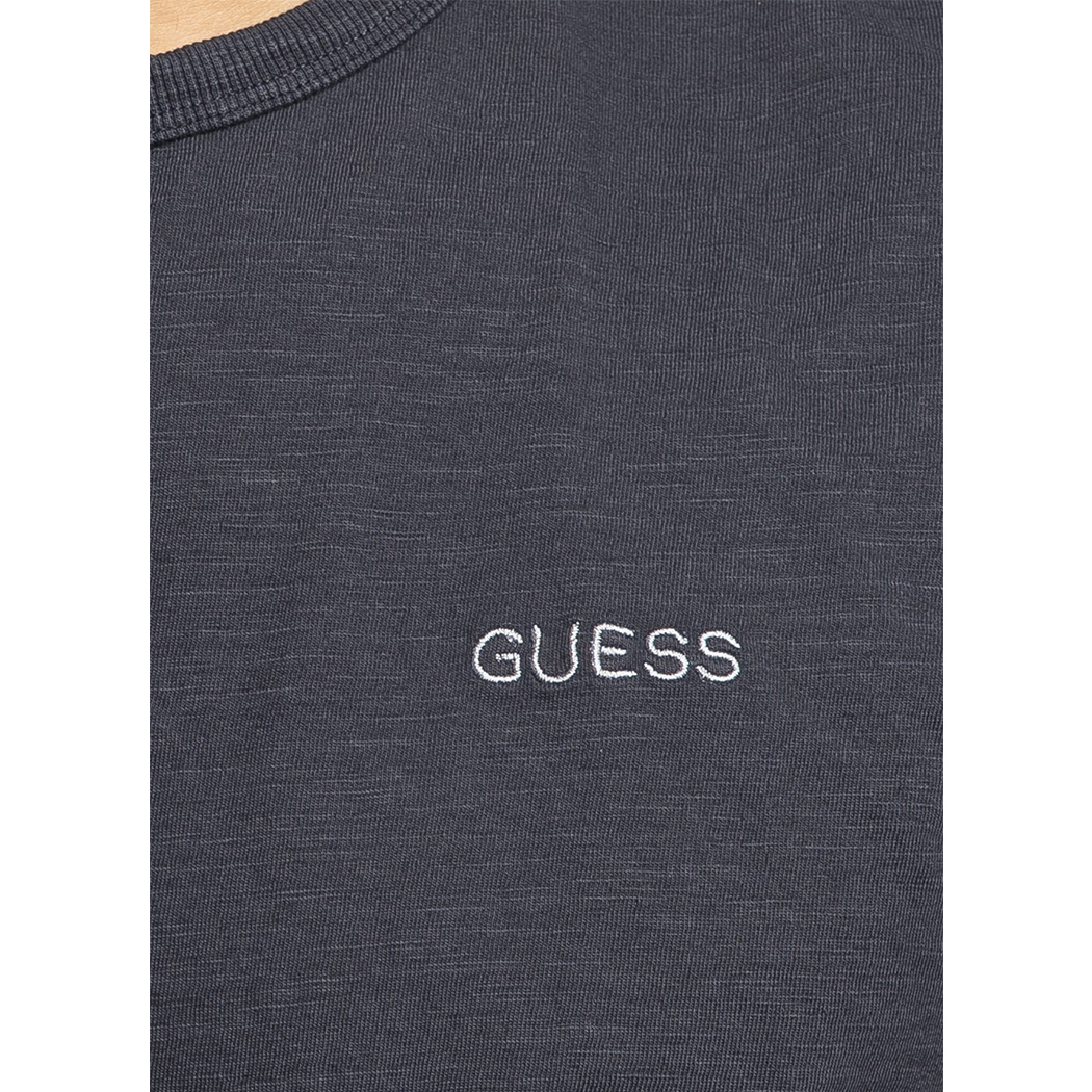 GUESS T-SHIRT UOMO MAGLIA MAGLIETTA GIROCOLLO COTONE LOGO RICAMATO M5GI06K6XN4