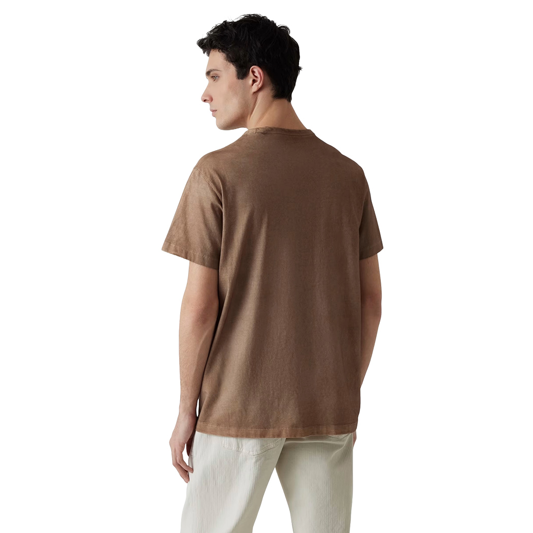 GUESS T-SHIRT UOMO COTONE JERSEY LOGO RICAMATO COMODA COMFORT M5GI12K8FQ4