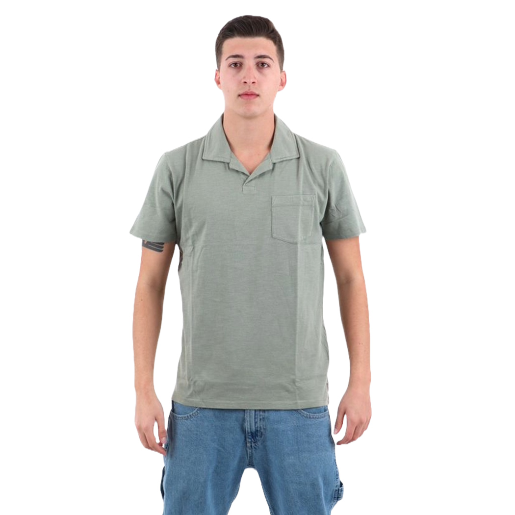 GUESS POLO T-SHIRT UOMO COTONE FIAMMATO CON TASCHINO COMODA COMFORT M5GP24KC6U1