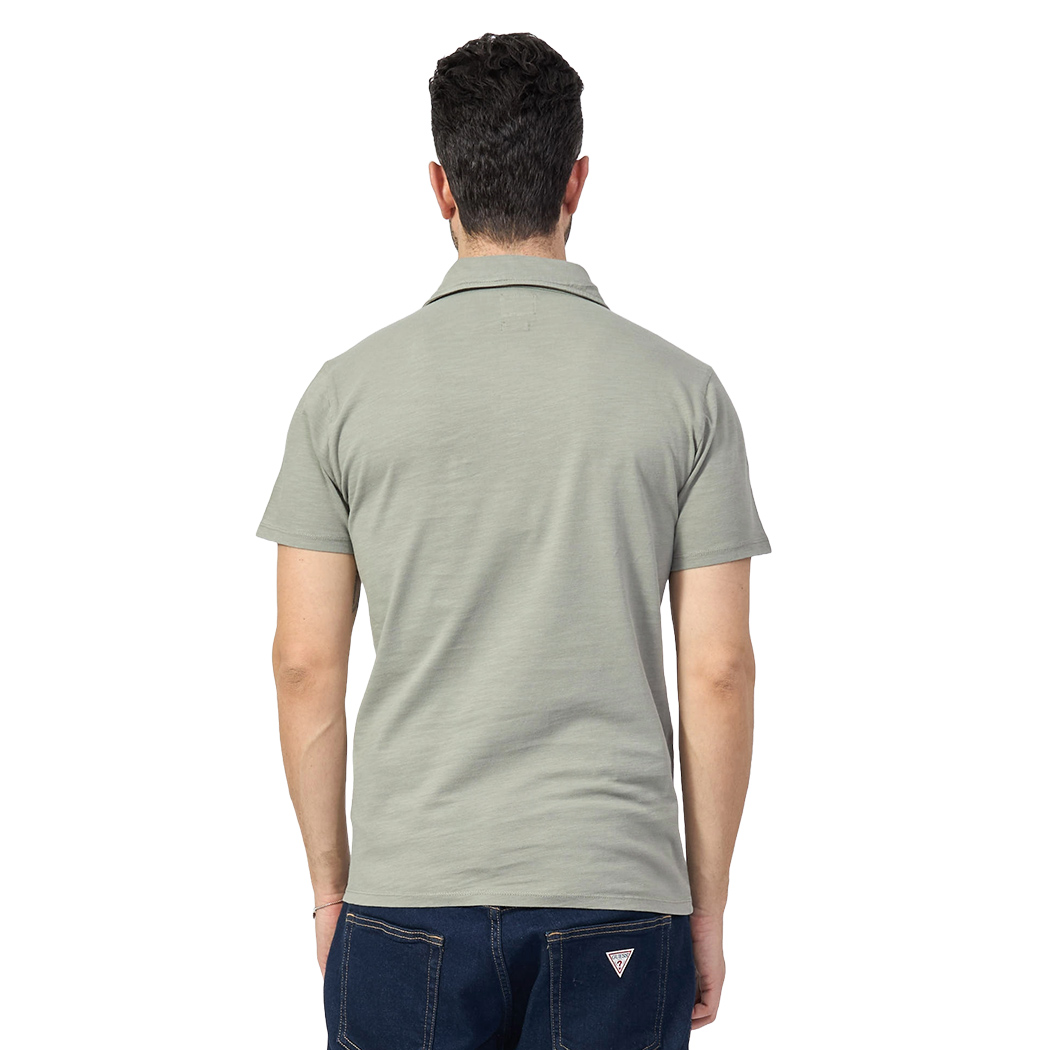 GUESS POLO T-SHIRT UOMO COTONE FIAMMATO CON TASCHINO COMODA COMFORT M5GP24KC6U1