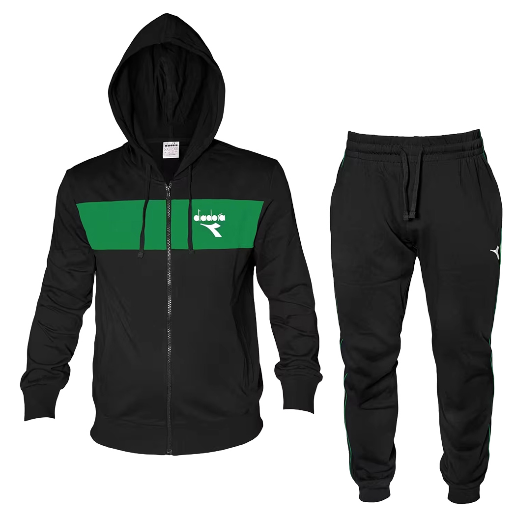 DIADORA TRACKSUIT HD FZ TUTA UOMO FELPA COTONE COMPLETO PRIMAVERILE 102.182072