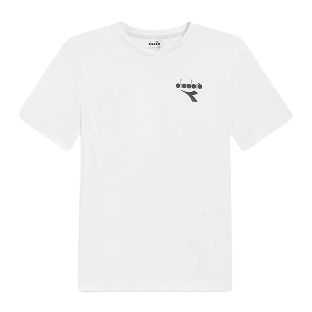 DIADORA T-SHIRT SS ESS. SPORTS UOMO BOY MAGLIA SPORT TINTA UNITA LOGO 102.181182