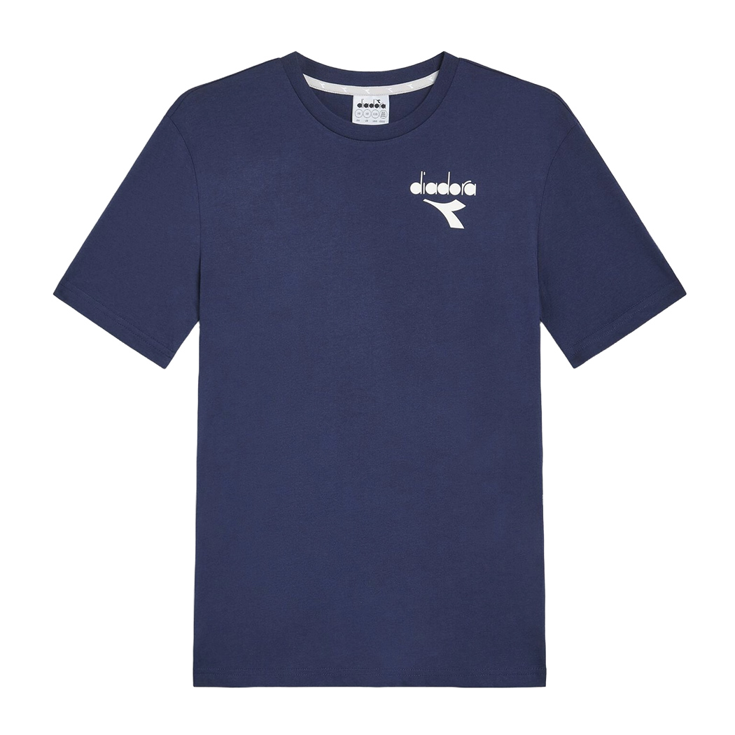 DIADORA T-SHIRT SS ESS. SPORTS UOMO BOY MAGLIA SPORT TINTA UNITA LOGO 102.181182
