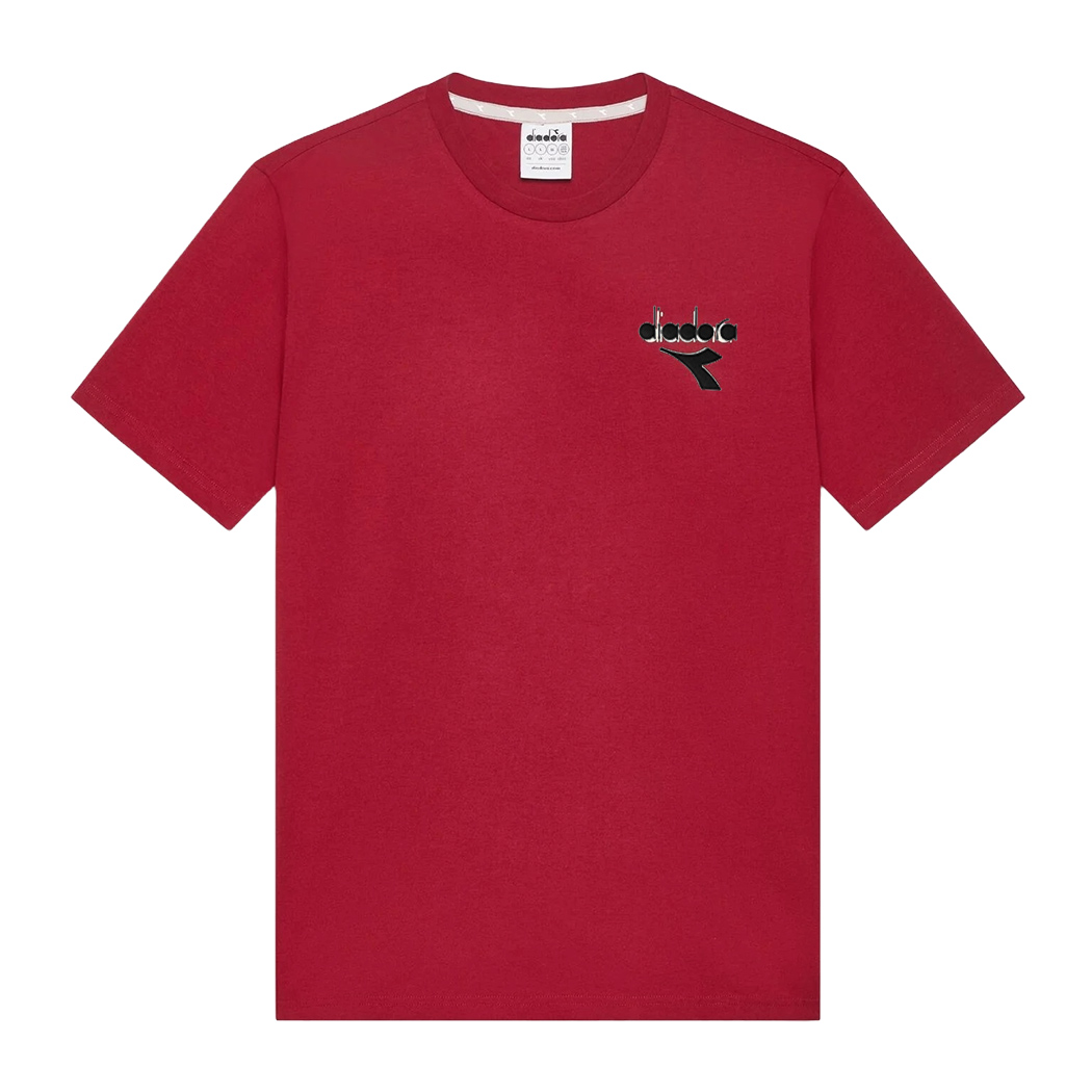 DIADORA T-SHIRT SS ESS. SPORTS UOMO BOY MAGLIA SPORT TINTA UNITA LOGO 102.181182