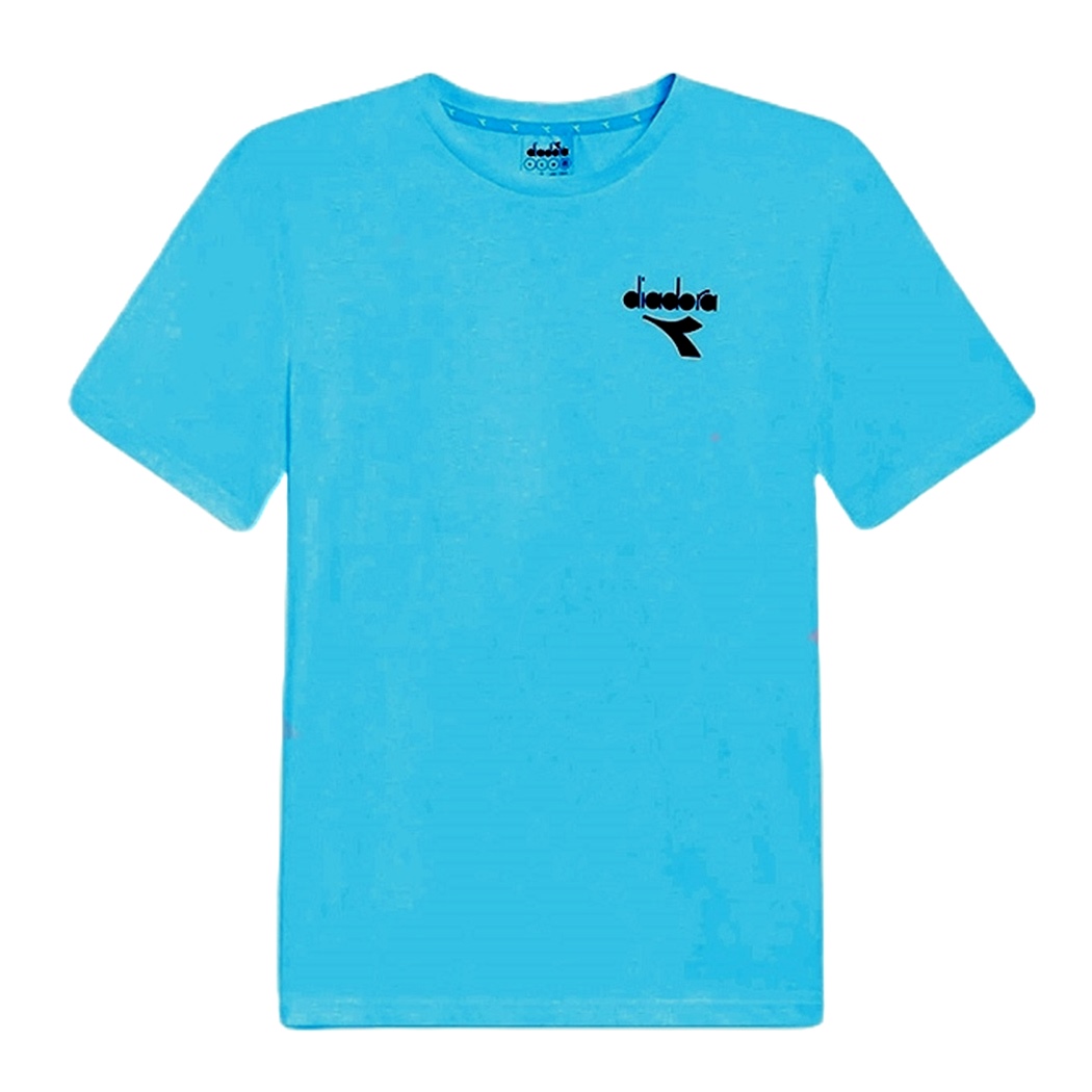 DIADORA T-SHIRT SS ESS. SPORTS UOMO BOY MAGLIA SPORT TINTA UNITA LOGO 102.181182