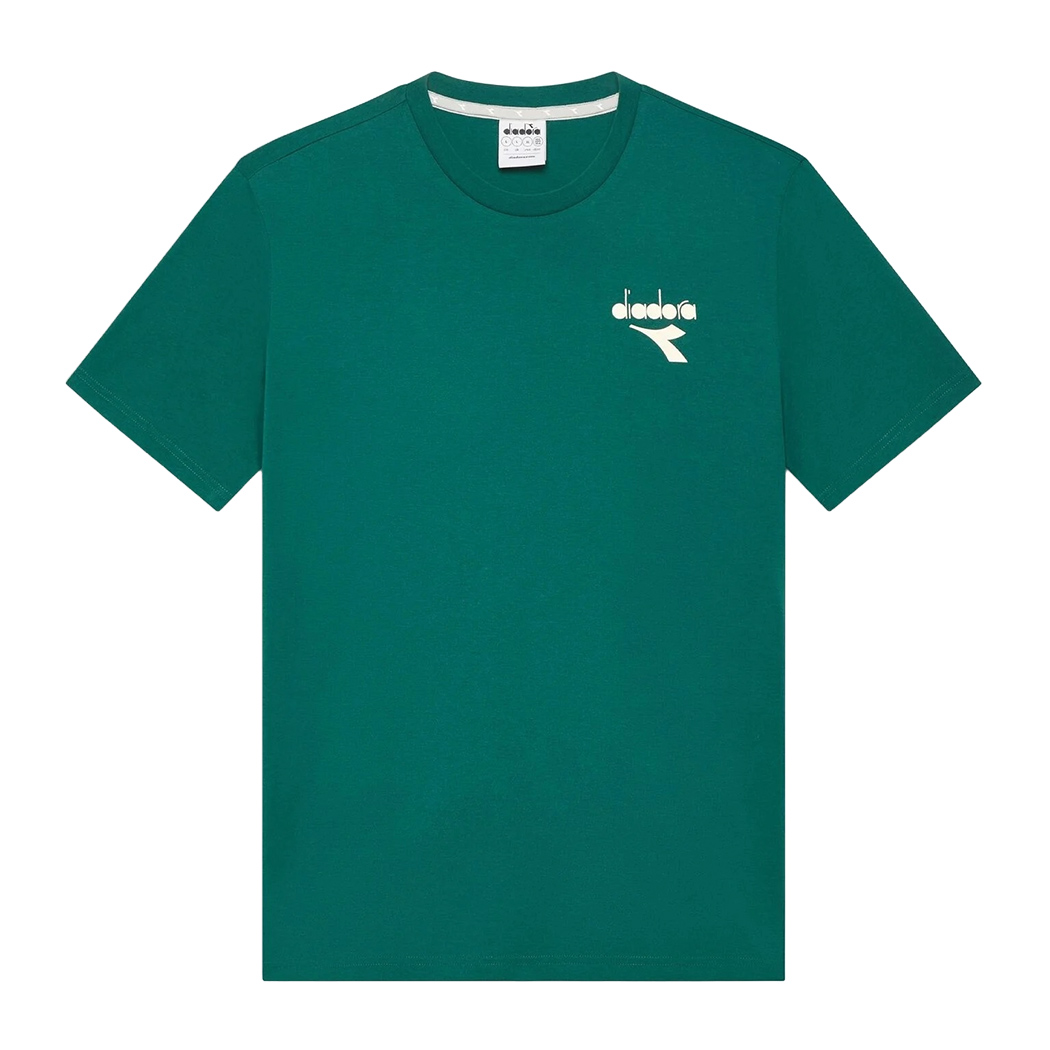 DIADORA T-SHIRT SS ESS. SPORTS UOMO BOY MAGLIA SPORT TINTA UNITA LOGO 102.181182