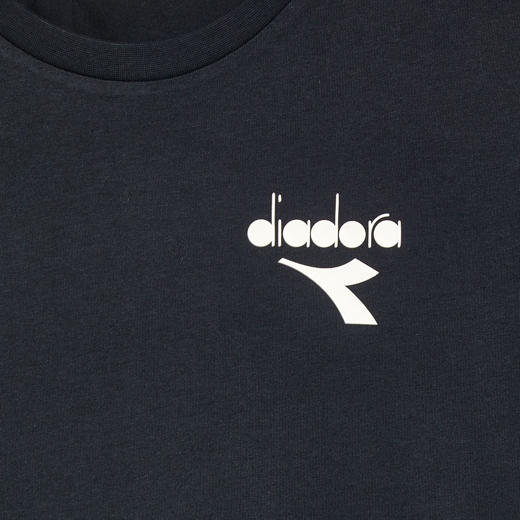 DIADORA T-SHIRT SS ESS. SPORTS UOMO BOY MAGLIA SPORT TINTA UNITA LOGO 102.181182