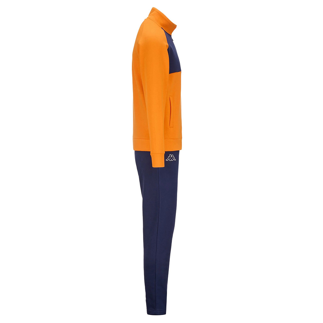 KAPPA LOGO FADI TUTA COMPLETO UOMO IN FELPA INVERNALE COMODA SPORT 331R2JW