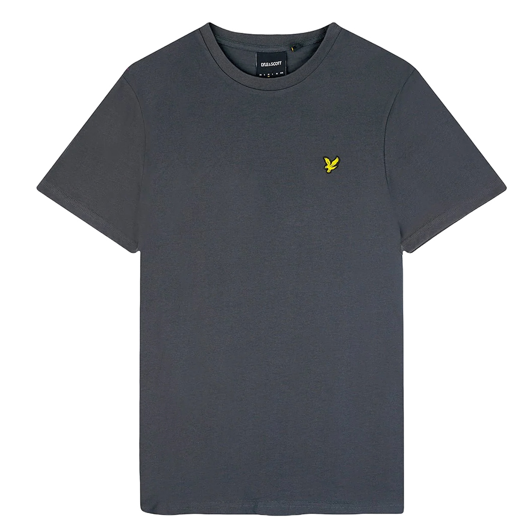 LYLE E SCOTT PLAIN T-SHIRT UOMO LOGO MODA MAGLIA COTONE ESTATE SPORT TS400VOG