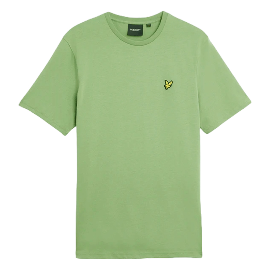 LYLE E SCOTT PLAIN T-SHIRT UOMO LOGO MODA MAGLIA COTONE ESTATE SPORT TS400VOG