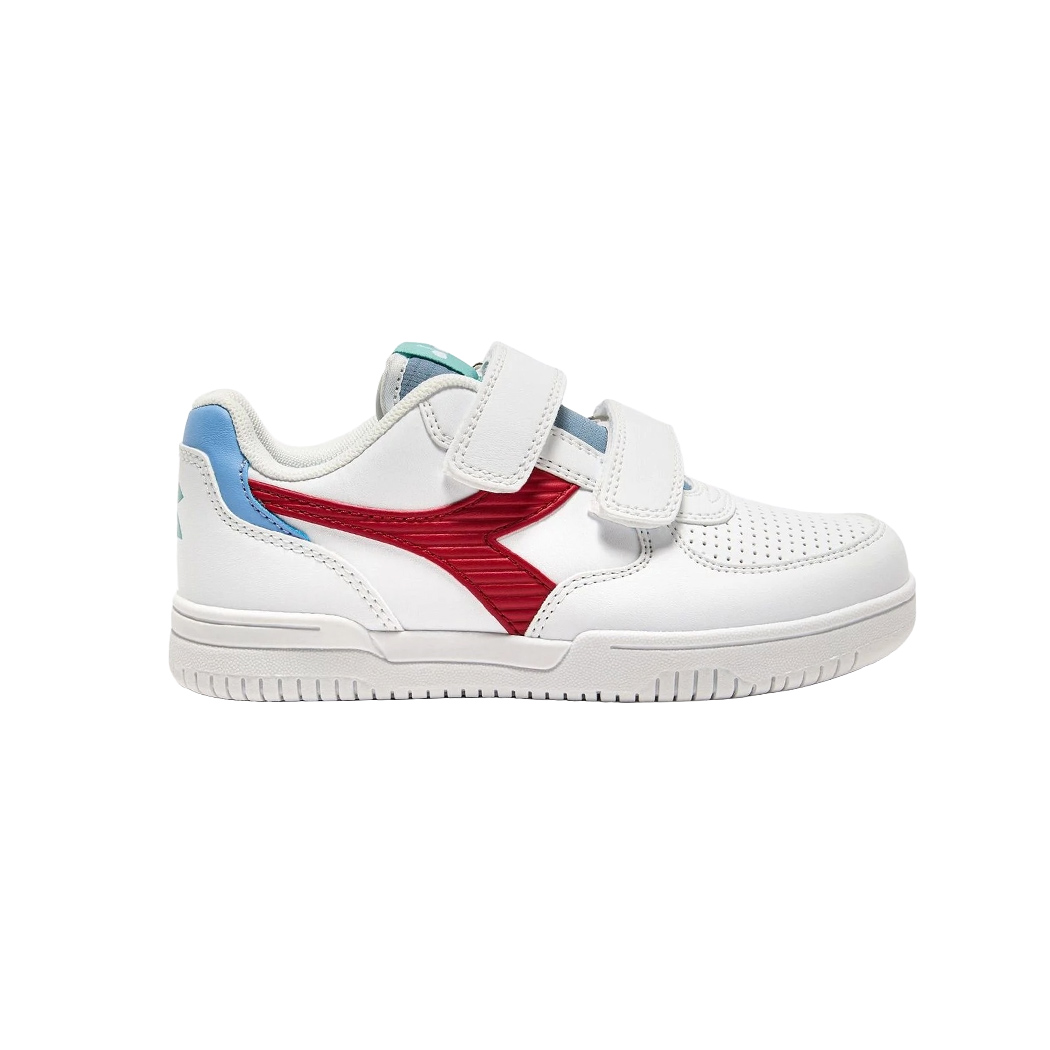 DIADORA RAPTOR LOW STRIPE PS SCARPE SNEAKERS BAMBINI STRAPPO SPORT 101.181614