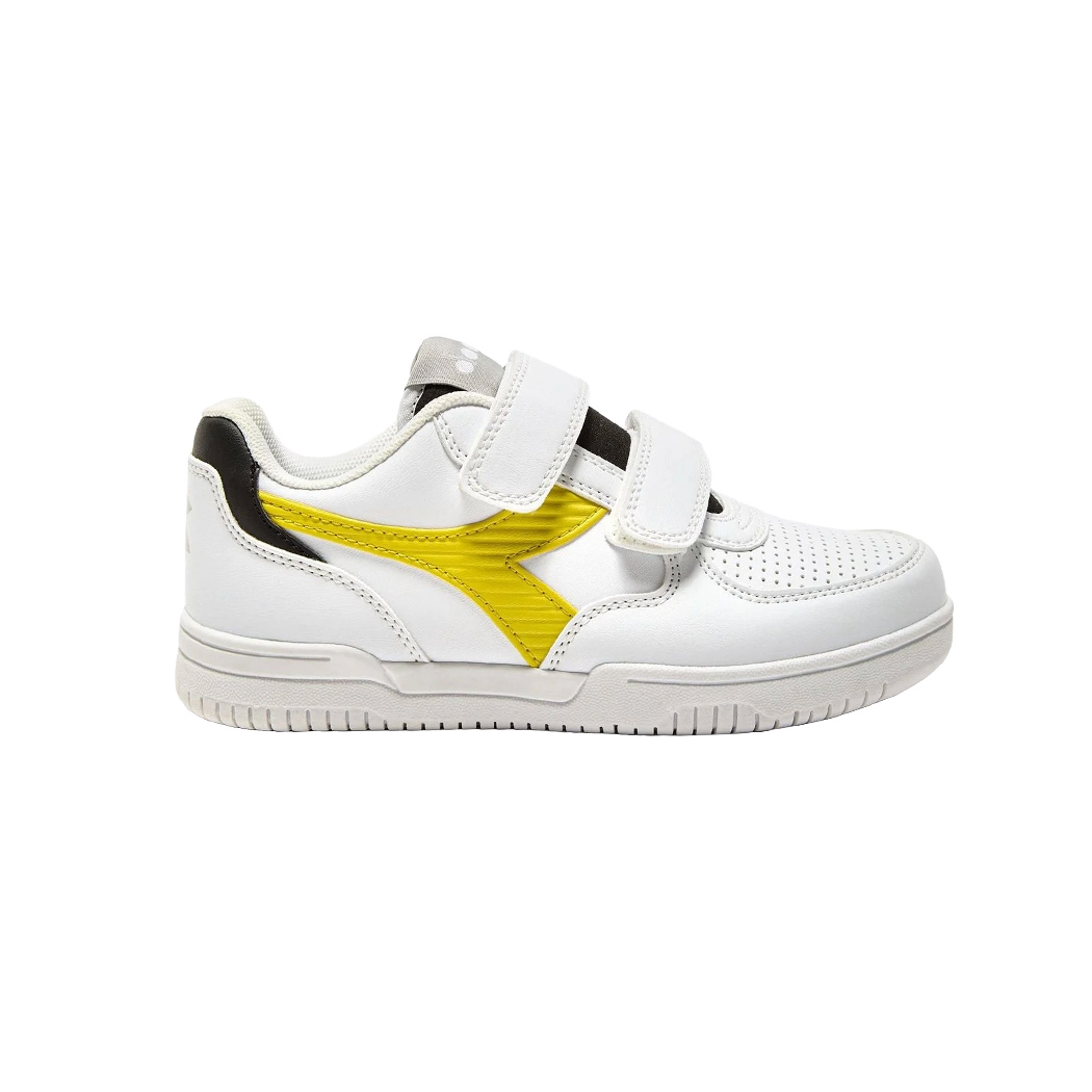 DIADORA RAPTOR LOW STRIPE PS SCARPE SNEAKERS BAMBINI STRAPPO SPORT 101.181614
