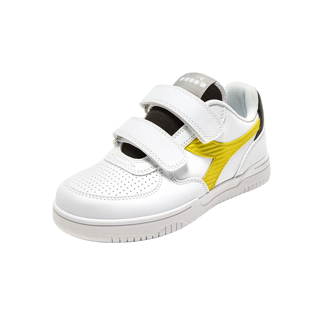 DIADORA RAPTOR LOW STRIPE PS SCARPE SNEAKERS BAMBINI STRAPPO SPORT 101.181614