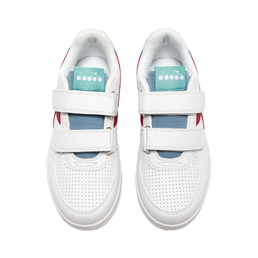 DIADORA RAPTOR LOW STRIPE PS SCARPE SNEAKERS BAMBINI STRAPPO SPORT 101.181614