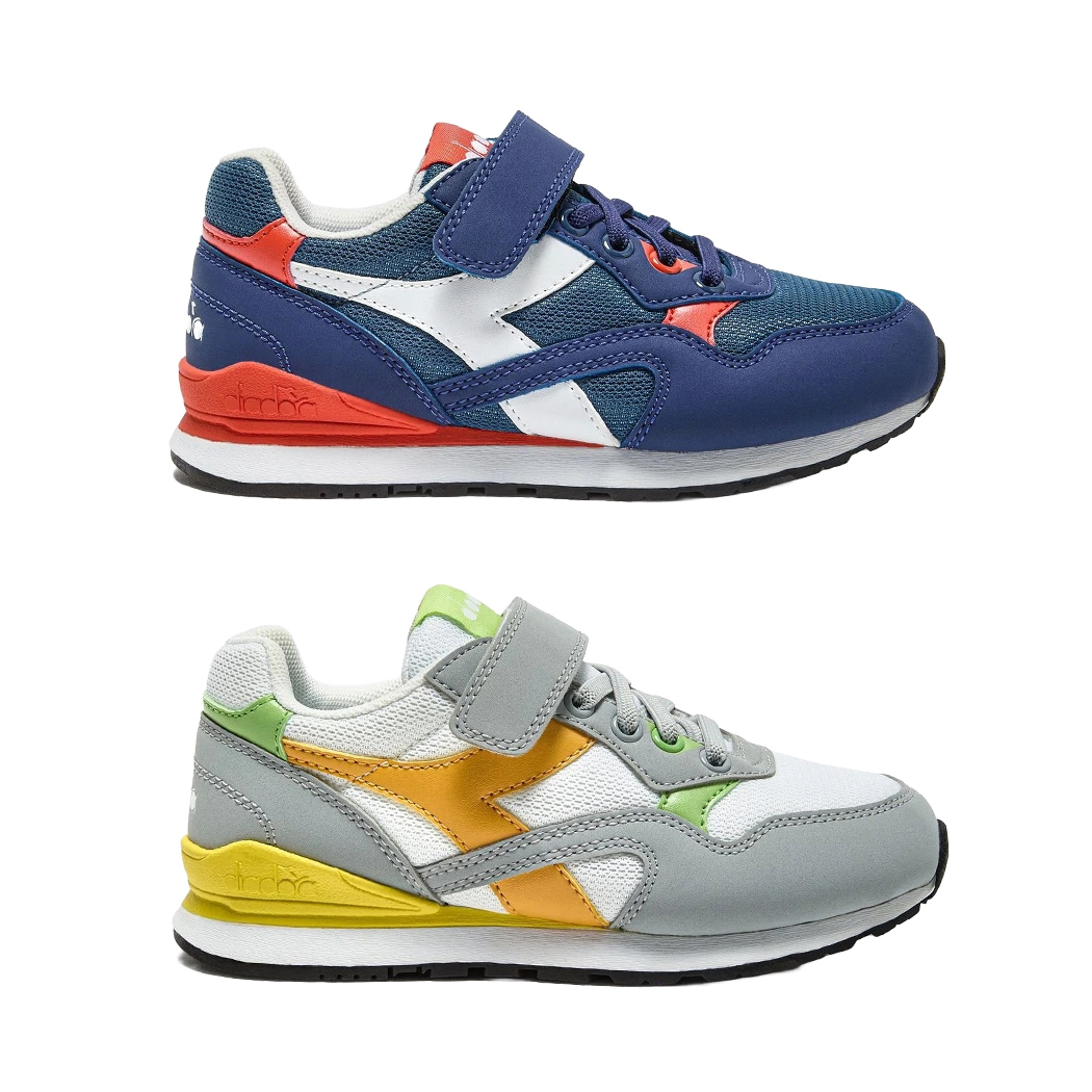 DIADORA SCARPE N92 PS BOY SHOES SNEAKERS BAMBINO STRAPPO SPORT RUN 101.181329
