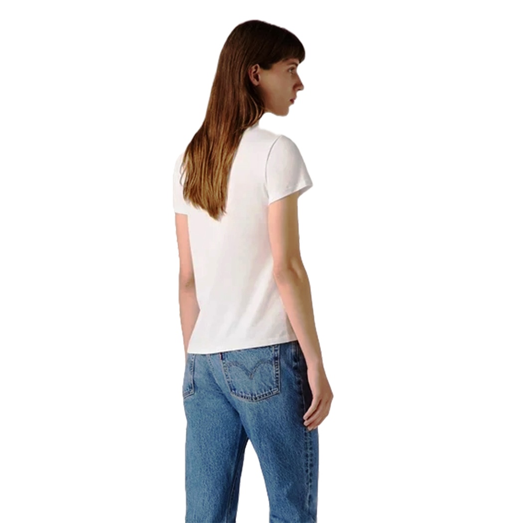 LEVI\'S T-SHIRT DONNA RAGAZZA MAGLIETTA LOGO STAMPATO MAGLIA COTONE GIRL 17369