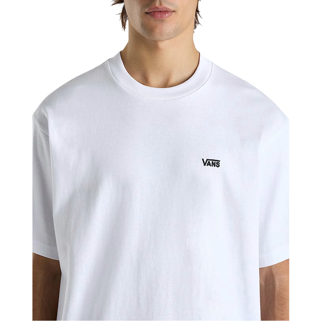 VANS MAGLIA T-SHIRT COTONE UOMO RAGAZZO CLASSIC FIT LEFT CHEST LOGO VN0A3CZEY