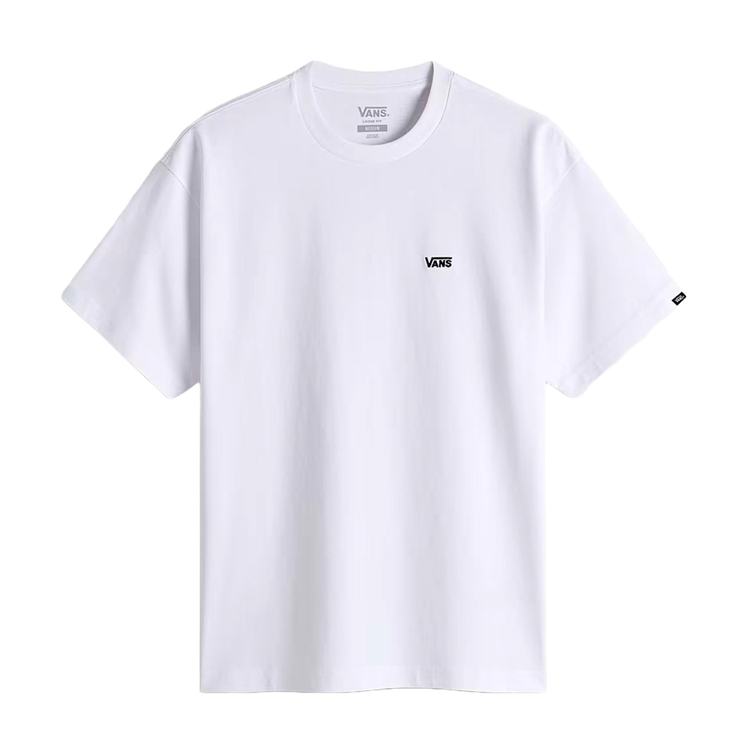 VANS MAGLIA T-SHIRT COTONE UOMO RAGAZZO CLASSIC FIT LEFT CHEST LOGO VN0A3CZEY