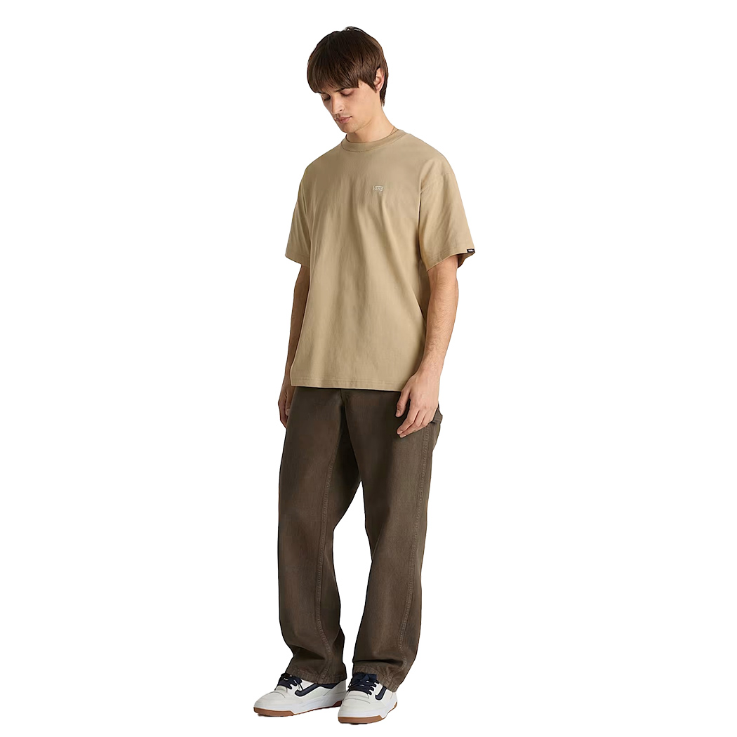 VANS MAGLIA T-SHIRT COTONE UOMO RAGAZZO CLASSIC FIT LEFT CHEST LOGO VN0A3CZEY