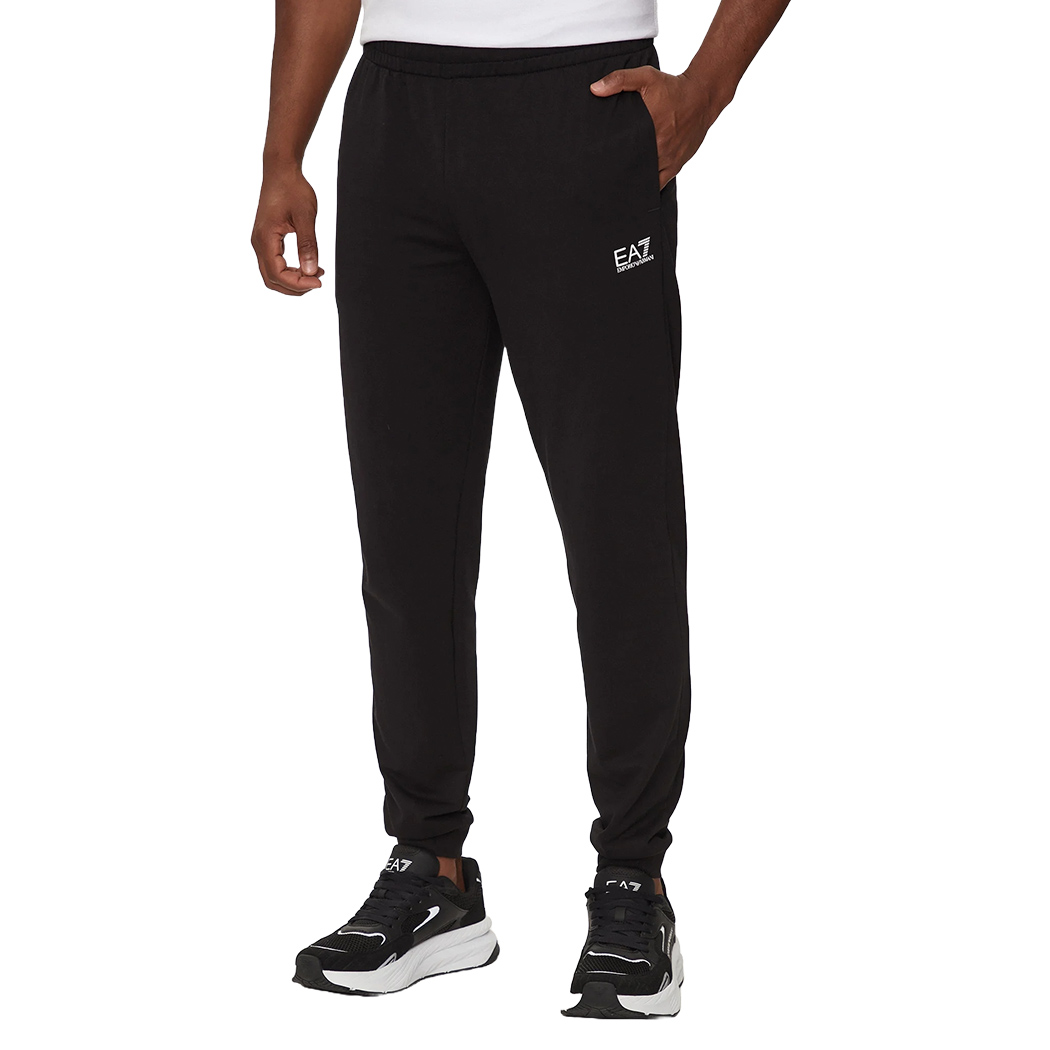 EA7 EMPORIO ARMANI TUTA UOMO FELPA ZIP COTONE COMPLETO PRIMAVERILE 8NPV60PJVRZ