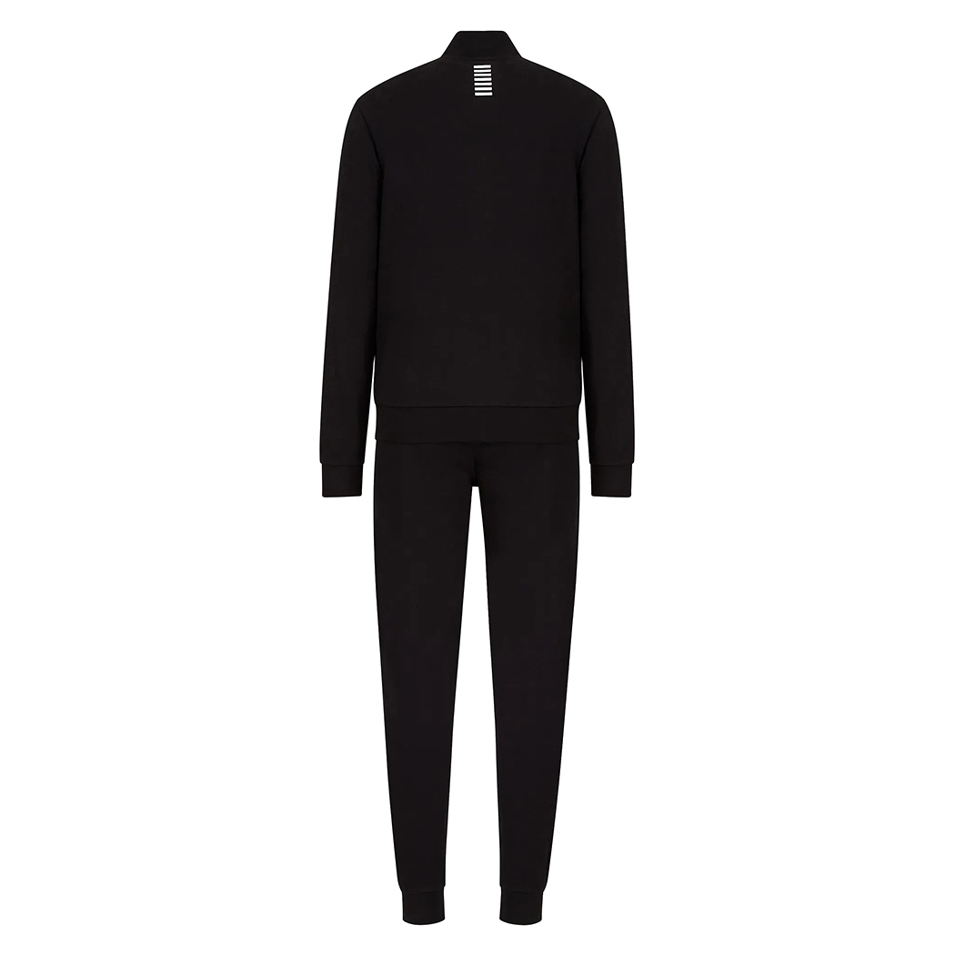 EA7 EMPORIO ARMANI TUTA UOMO FELPA ZIP COTONE COMPLETO PRIMAVERILE 8NPV60PJVRZ