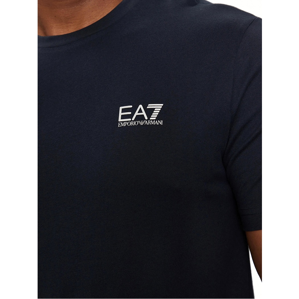 EA7 EMPORIO ARMANI T-SHIRT GIROCOLLO REGULAR FIT COTONE UOMO BOY MAN 8NPT25PJVPZ
