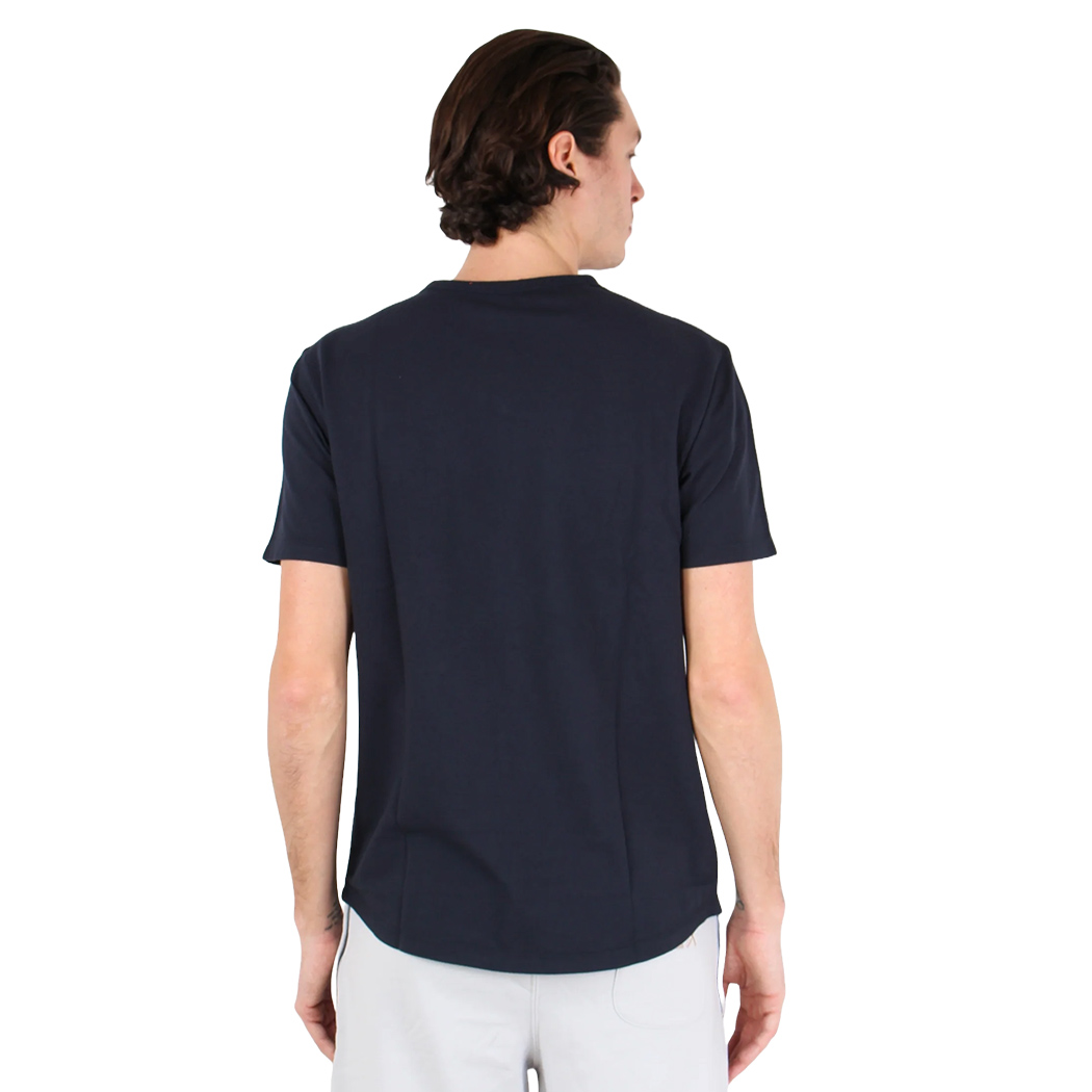 SUN68 T-SHIRT JERSEY MERCERIZED MAN UOMO GIROCOLLO LOGO COTONE TEE MAGLIA T35129